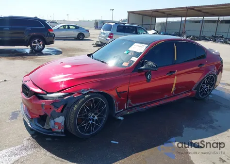 2018 BMW M3 из США, поврежденный, VIN WBS8M9C58J5L71553